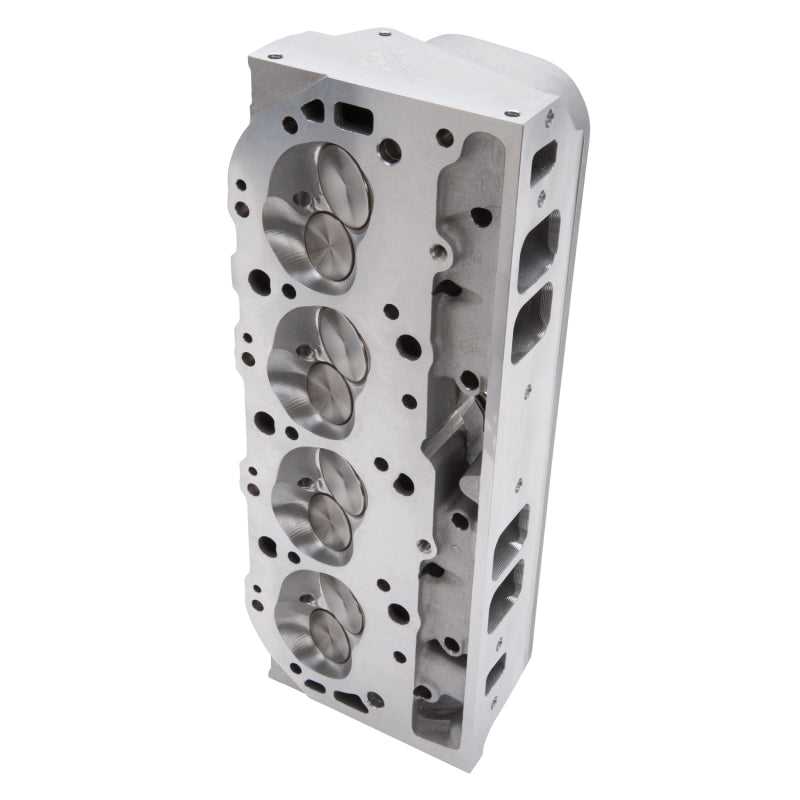 Edelbrock Cyl Head Bbc Victor Jr 24 Deg Rect Port 300cc 106cc Combustion Chamber 77485 Photo - out of package