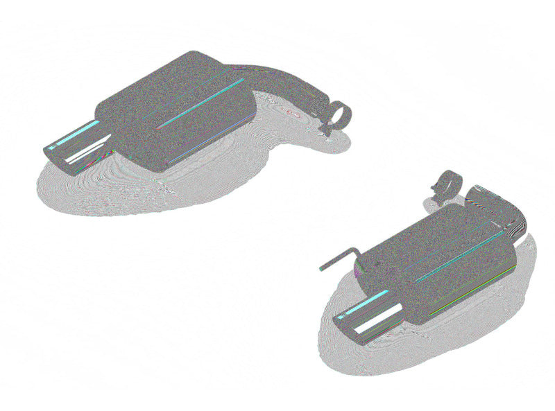 Borla Atak S Rear Section 15-17 Ford Mustang GT 5.0L V8 MT/AT 2.5in pipe 4in tip 11895 11895 Photo - Primary