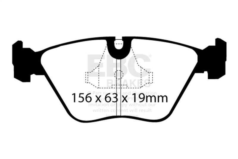 EBC Disc Brake Pad Set DP4689R Photo - Primary