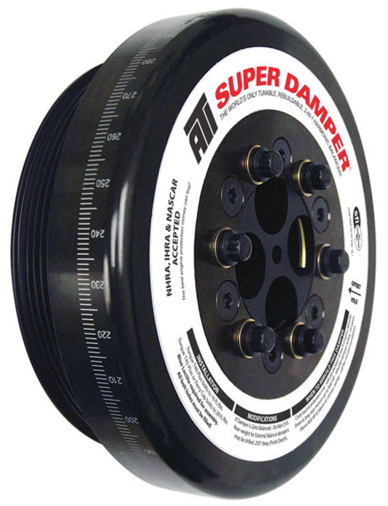 ATI Damper - 8.074in - Steel - 8 Grv - Cummins - 4BT - 6BT - 3.9L - 5.9L - 3 Ring - Diesel ATI917365 ATI917365 Photo - Primary