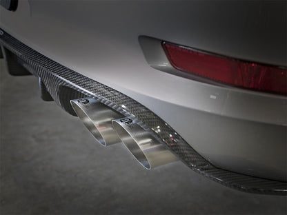 aFe MACH Force-Xp 304 Stainless Steel OE Replacement Exhaust Tips Polished 49C36416-P Photo - Mounted