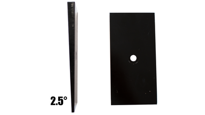 Fishbone Offroad Universal 2.5in Leaf Spring Shim - Black FB27369 FB27369 Photo - Primary