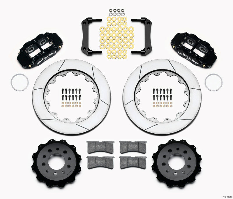 Wilwood Narrow Superlite 4R Rear Kit 14.00in Morrison Multilink IRS (2010-15 Camaro Based) 140-13648 140-13648 Photo - Primary