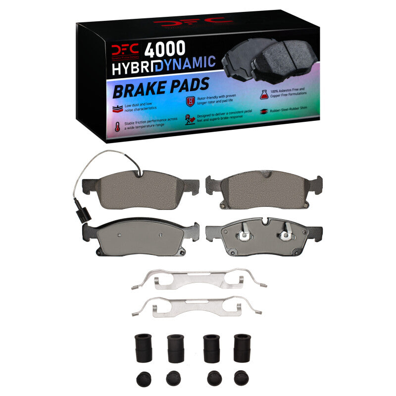 DFC DFC 4000 HybriDynamic Brake Pads Brakes, Rotors & Pads Brake Pads - OE main image