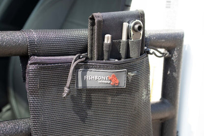 Fishbone Offroad 2018+ Jeep Wrangler JL 2 Door Tube Door Storage Bag FB55272 FB55272 Photo - lifestyle view