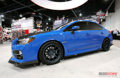 Seibon Carbon Fiber Side Skirts For 2015-2021 Subaru WRX/STi SS15SBIMP-MB Photo - Primary