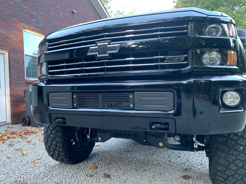 Wehrli 15-19 Chevrolet 2500/3500 Front Bumper Valance Filler Panel Kit w/Tow Hooks - Texture Black WCF100427-FTB WCF100427-FTB User 2