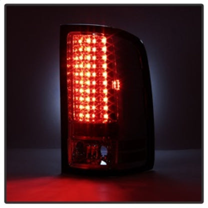Spyder GMC Sierra 07-13 (Not fit 3500 Dually 4 Rear Wheels)LED Tail Lights Smoke ALT-YD-GS07-LED-SM 5014962 5014962 Photo - Unmounted