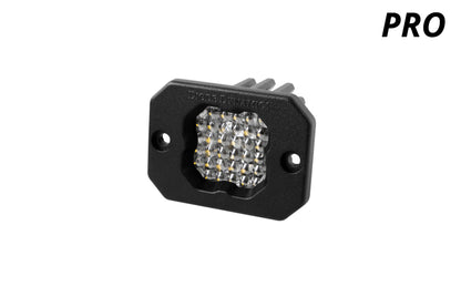 Diode Dynamics Stage Series C1 LED Pod Pro - White Flood Flush ABL Each DD6475S DD6475S User 1