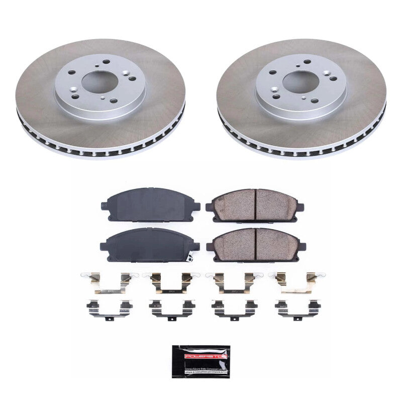 PowerStop Power Stop 03-06 Acura MDX Front Semi-Coated Rotor Kit SC2290 SC2290 Photo - Primary