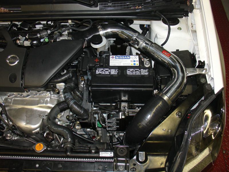 Injen 2007-09 Sentra SER 2.5L 4 Cyl. Polished Cold Air Intake SP1963P SP1963P Photo - Mounted