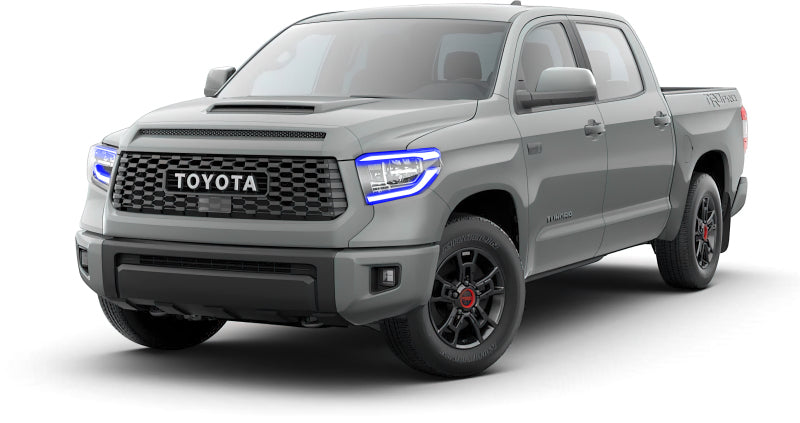 ORACLE Lighting Oracle 18-21 Toyota Tundra Dynamic ColorSHIFT Headlight DRL Upgrade Kit 1461-332 1461-332 Photo - Mounted
