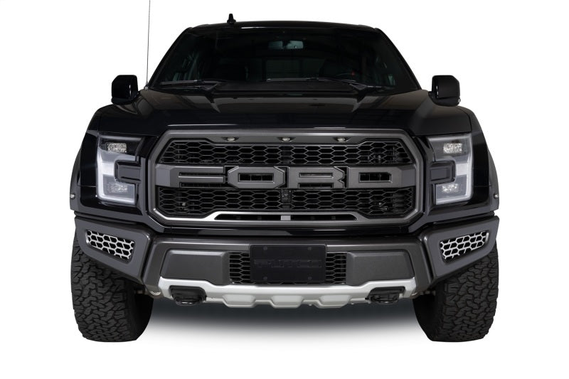 Putco 18-20 Ford F-150 Raptor - Hex Shield - Polished SS Bumper Grille Inserts 82168 82168 Photo - Mounted