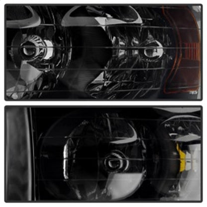SPYDER Xtune Dodge Ram 1500 02-05 Amber Crystal Headlights HD-JH-DR02-AM-BSM 9030352 9030352 Photo - Unmounted