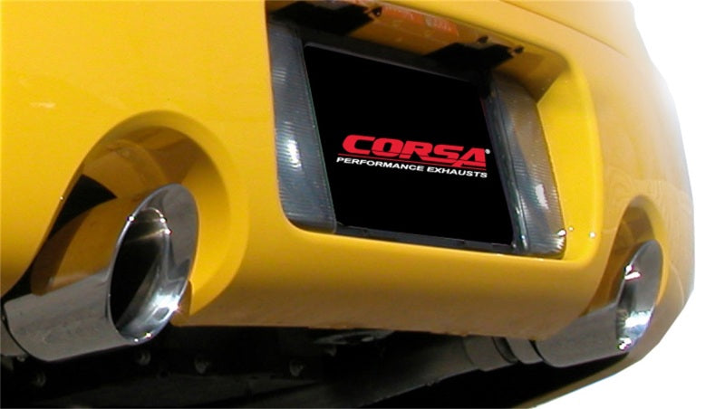 Corsa Performance 03-06 Chevrolet SSR 5.3L V8 Polished Sport Cat-Back Exhaust 14254 Photo - Mounted