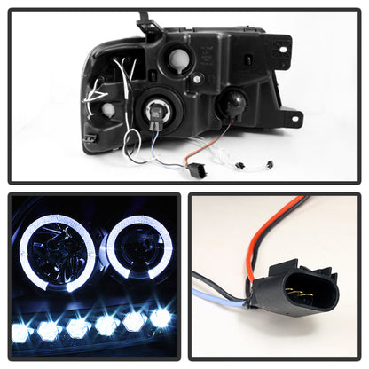 Spyder Ford F150 04-08 Projector Headlights V 2 CCFL Halo LED Blk Smke PRO-YD-FF15004-CCFL-G2-BSM 5078834 5078834 User 1