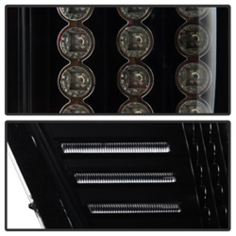 SPYDER xTune 02-06 Chevrolet Avalanche LED Tail Lights - Black Smoke (ALT-JH-CAV02-LED-BSM) 9036842 9036842 Photo - Unmounted