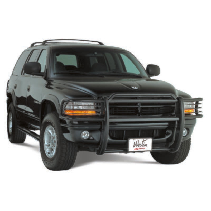 Westin 1997-2004 Dodge Dakota Sportsman Grille Guard - Black 40-0145 40-0145 Photo - Mounted