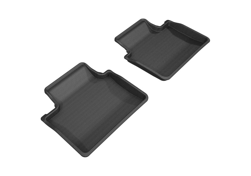 3D MAXpider 2017-2019 Porsche Panamera Kagu 2nd Row Floormats - Black L1PO01721509 L1PO01721509 Photo - Primary