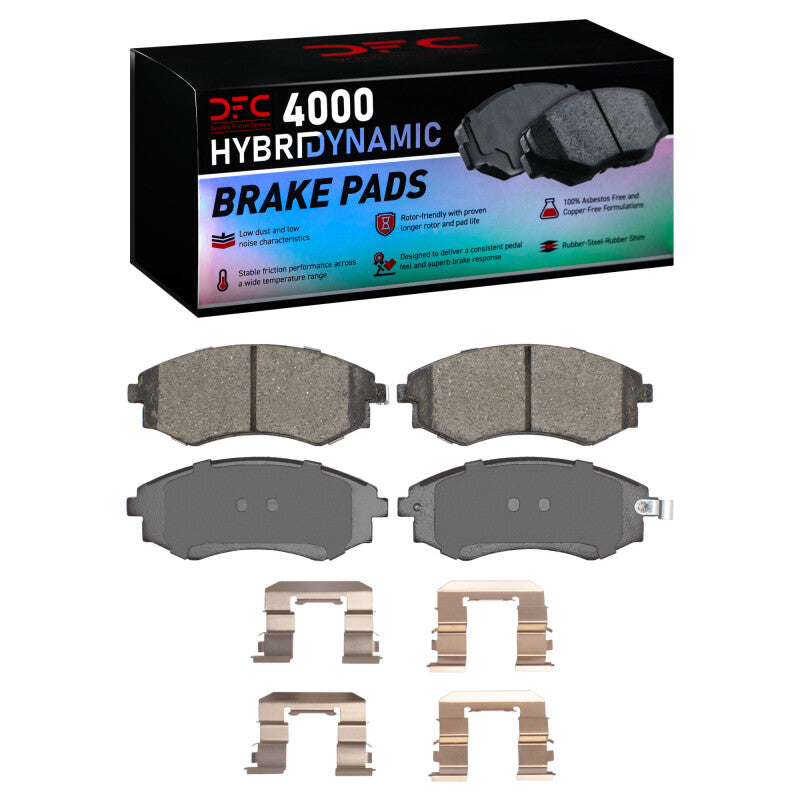 DFC DFC 4000 HybriDynamic Brake Pads Brakes, Rotors & Pads Brake Pads - OE main image