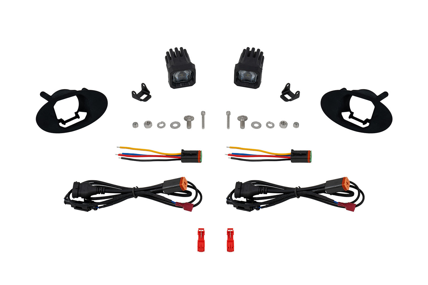 Diode Dynamics SSC1 Type MZ LED Fog Light Kit White SAE Fog DD8445