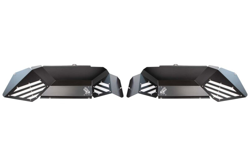 Fishbone Offroad 2020+ JT Gladiator Rear - Black Aluminum Inner Fenders FB33211R FB33211R Photo - Primary