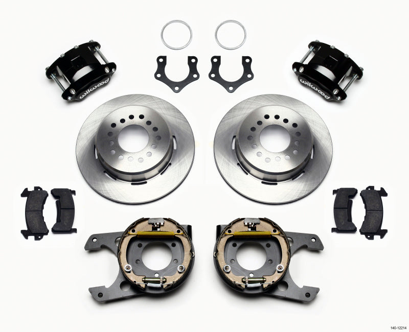 Wilwood D154 P/S Park Brake Kit Mopar/Dana 2.36in Off w/Snap Ring Brng 140-12214 140-12214 Photo - Primary