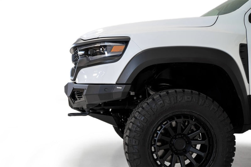 Addictive Desert Designs 2021 Dodge RAM 1500 TRX Bomber Front Bumper (Rigid) F620014110103 F620014110103 Photo - Mounted