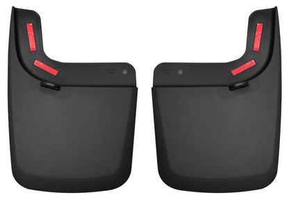 Husky Liners 17 Ford F-250 Super Duty / F-350 Super Duty Rear Mud Guards w/ Flares 59471 Photo - Primary