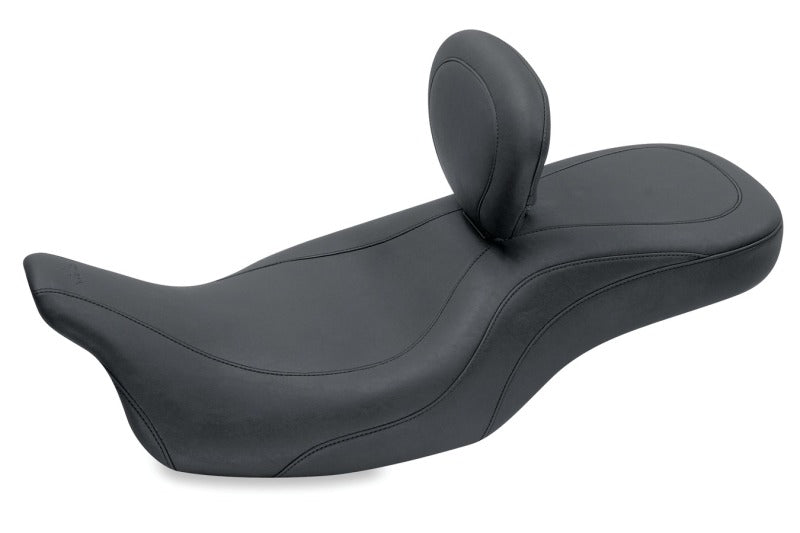 Mustang Motorcycle Mustang 08-21 Harley Electra Glide,Rd Glide,Rd King,Str Glide Harley Super Touring 1PC Seat- Black 79603 79603 Photo - Primary