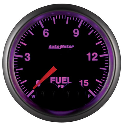 Autometer 2-1/16" Fuel Pressure, 0-15 Psi, Steper Motor, Elite 5667 User 5