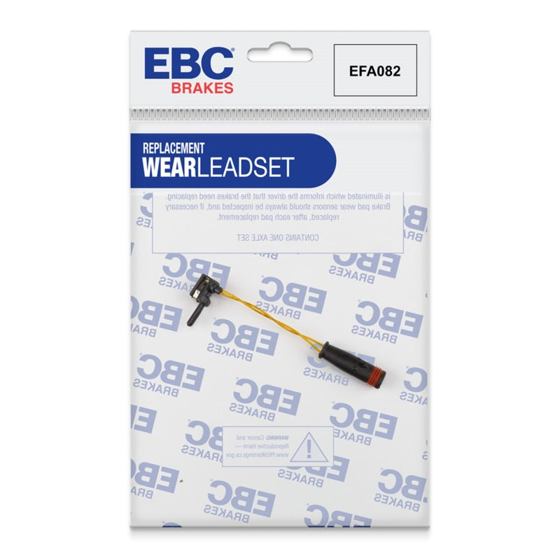 EBC 12-16 Mercedes-Benz C250 Coupe (C204) 1.8 Turbo Sport Edition Front Wear Leads EFA082 EFA082 Photo - Primary