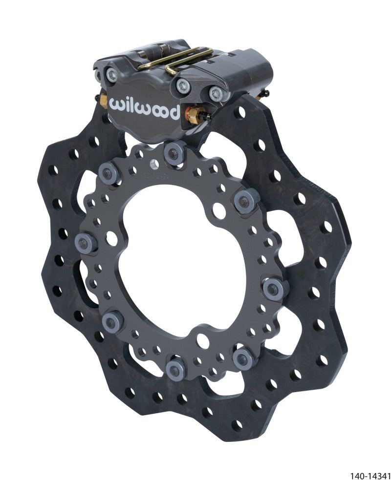 Wilwood Dynapro Single Front Kit 11.75in Dirt Modified 11.75in Scalloped Steel Rotor 140-14341 140-14341 User 1