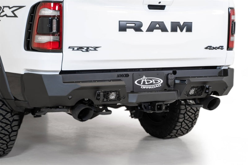 Addictive Desert Designs 2021 Dodge RAM 1500 TRX Stealth Fighter Rear Bumper - Hammer Black R620081280103 R620081280103 Photo - Primary