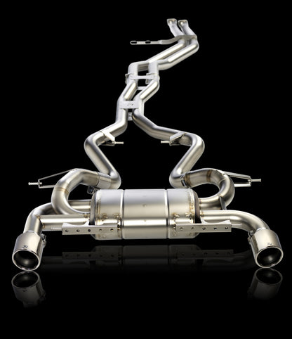 Akrapovic 07-12 BMW 335i (E90 E91) Evolution Line Cat Back (Titanium) w/ Titanium Tips S-BME90/91/335 S-BME90/91/335 User 4