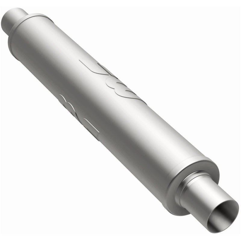 MagnaFlow 4" Round Center/Center Straight Through Performance Muffler 10435 Photo - out of package