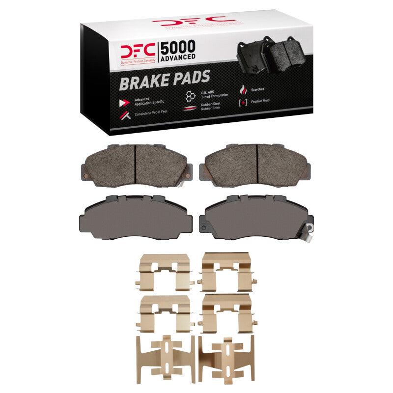 DFC DFC 5000 Advanced Low Met Brake Pads Brakes, Rotors & Pads Brake Pads - OE main image