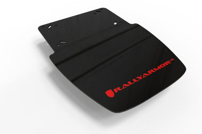 Rally Armor 2022+ Can-Am Ryker Black UR Mud Guard Red Logo (MOQ 200 PCS) MF95-UR-BLK/RD MF95-UR-BLK/RD User 1