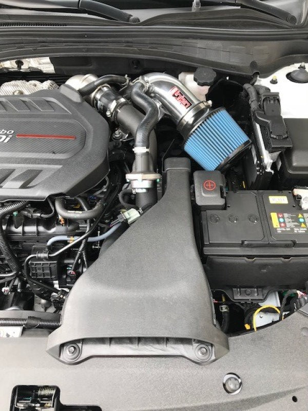 Injen 15-19 Hyundai Sonata 2.0T Short Ram Air Intake - Laser Black SP1334BLK SP1334BLK Photo - Mounted