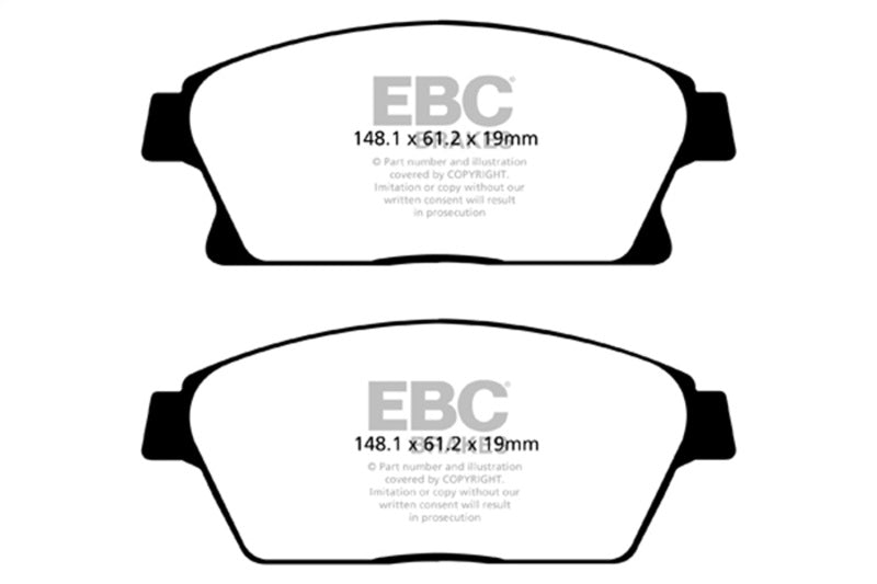 EBC Disc Brake Pad Set DP42067R Photo - Primary