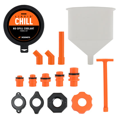 Mishimoto No-Spill Coolant Funnel Kit 15pc Set MMTL-NSF-15 MMTL-NSF-15 User 1