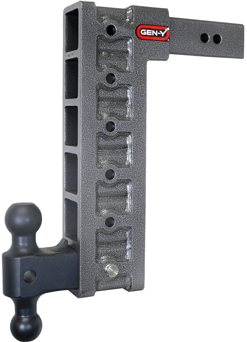 GEN-Y Hitch Gen-Y Mega Duty 2.5in Shank 15in Drop 3K TW 21K Hitch w/GH-061 Dual-Ball/GH-0101 Stabilizer Kit GH-616 GH-616 Photo - Primary