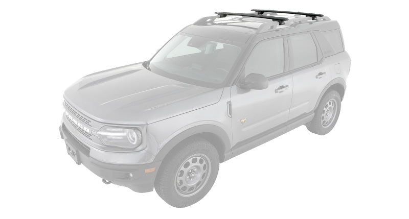 Rhino-Rack Rhino Rack Vortex SX Black 2 Bar Roof Rack K-SX100VA126B K-SX100VA126B Photo - Primary