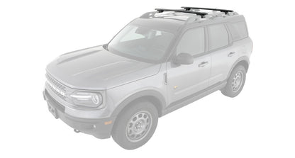 Rhino-Rack Rhino Rack Vortex SX Black 2 Bar Roof Rack K-SX100VA126B K-SX100VA126B Photo - Primary