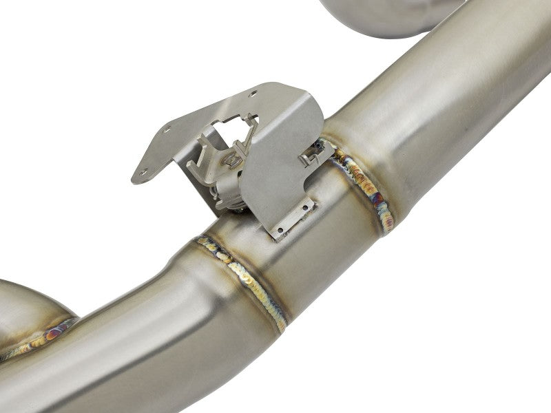 aFe MACH Force-Xp Axle-Back Exhaust System w/ Carbon Fiber Tips Chevrolet Corvette (C7) 14-19 6.2L 49-34056-1C 49-34056-1C Photo - Unmounted