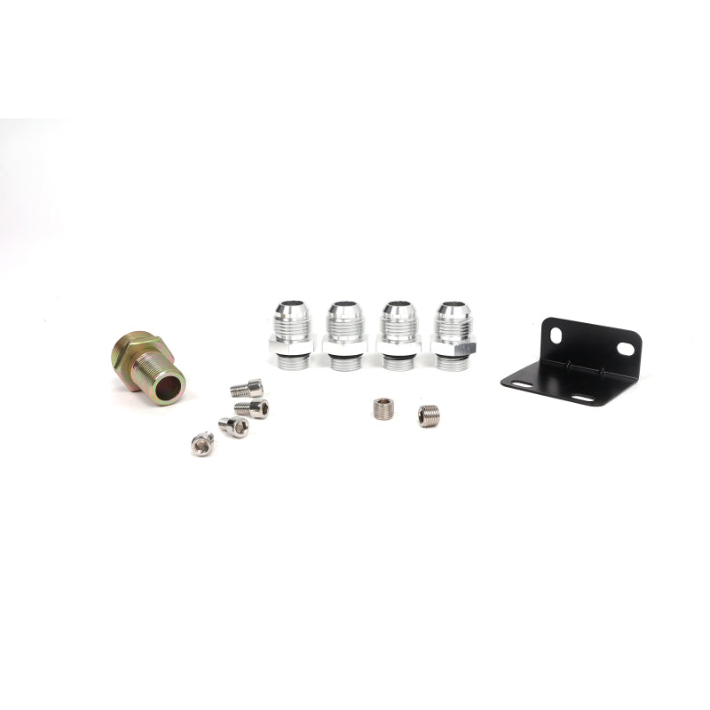 BLOX Racing Remote Oil Filter Relocation Kit - Polished Oil Line Not Included BXGA-00115-PO User 1