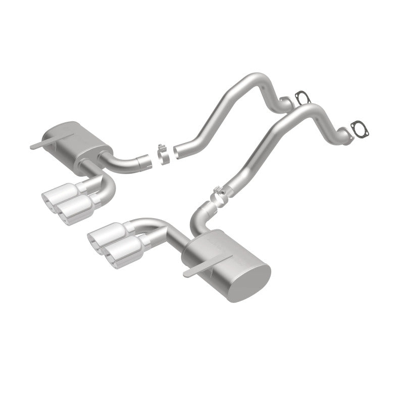 MagnaFlow Chevrolet Corvette Street Series Axle-Back Performance Exhaust System 16732 360 Degree Image Set