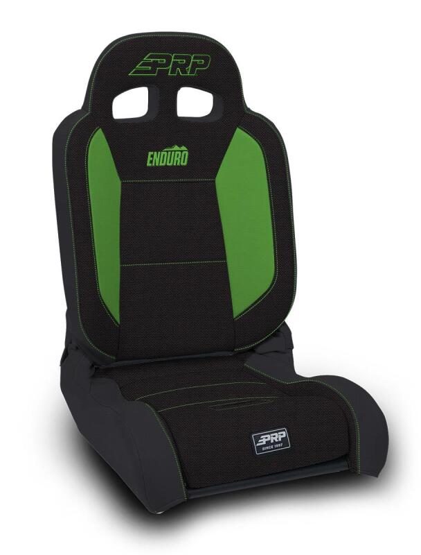 PRP Seats PRP EnduroDaily Reclining Suspension Seat - Black/Green Tweed - Passenger A8701045-50-W A8701045-50-W Photo - Primary