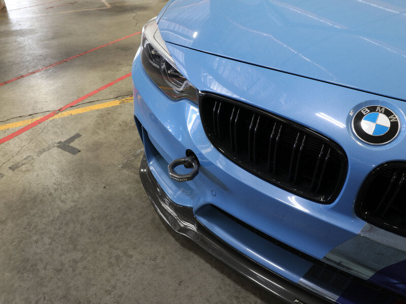 aFe Control Front Tow Hook Grey BMW F-Chassis 2/3/4/M 450-502001-G 450-502001-G Photo - Mounted
