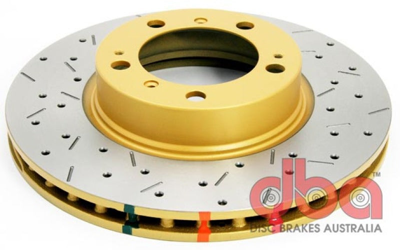 DBA Porsche 911/Boxster/Cayman Front Drilled & Slotted 4000 Series Rotor 42394XS 42394XS Photo - Primary